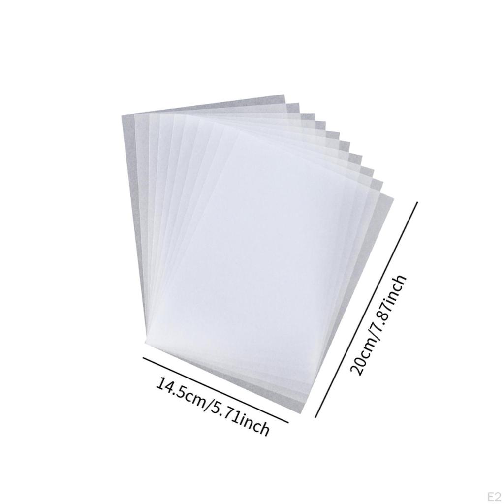 10 Shrinky Art Film Paper Sheets 5.7x7.8inch for Various Handmade Creations