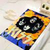 1Pc Kiss Band Fire Performance Rug, Office Carpet Indoor Outdoor Doormat, Non-Slip, Comfortable, Living, Christmas Halloween,  Xmas Gift G1150