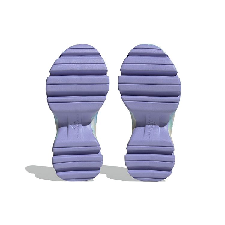 Stella McCartney X Adidas SMC Thick Sole Versatile Non-Slip Slide Sandals Women Sandals Purple Pink HP6713