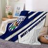 Bromwich Albion  Flannel Blanket, Soft Polyester, Modern Design, All-Season for Camping, Travel, Gifts for holidays or birthdays