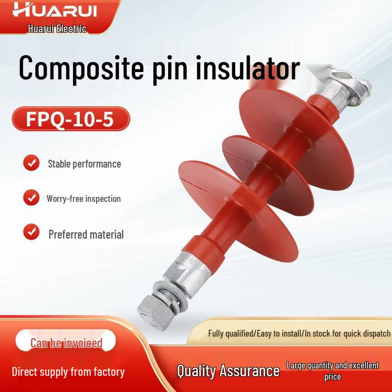 FPQ-10/5 10KV Siliconen Pen-Type Composiet Isolator met Bliksembeveiliging