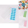 Practical Silicone Ice Tray With Lid Effortless Release Feature Ideal For Fast Freezing In Vibrant Color Options