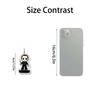Acrylic Charm, -Pack 2D Assorted Pendants for Bags, Backpacks, Keychains and Phones