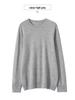 Herren Kaschmir Rundhals-Pullover: Vielseitiger Herbst/Winter Strickpullover