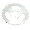 T8F Gear Chain Set Aluminum Alloy Steel 44T 3 Hole Sprocket 10T 10H Hole Front Chain Wheel with 88 Link Drive Chain for DIY Motorcycle ATV Bike
