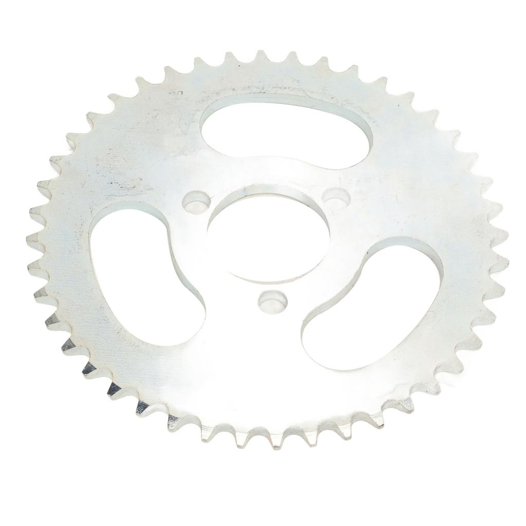 T8F Gear Chain Set Aluminum Alloy Steel 44T 3 Hole Sprocket 10T 10H Hole Front Chain Wheel with 88 Link Drive Chain for DIY Motorcycle ATV Bike