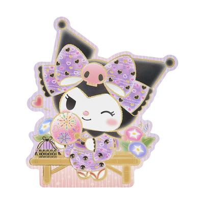 Sanrio Mesaj Kartı Yazlık Kuromi Bankta Oturuyor KUJSP 687456 35-5