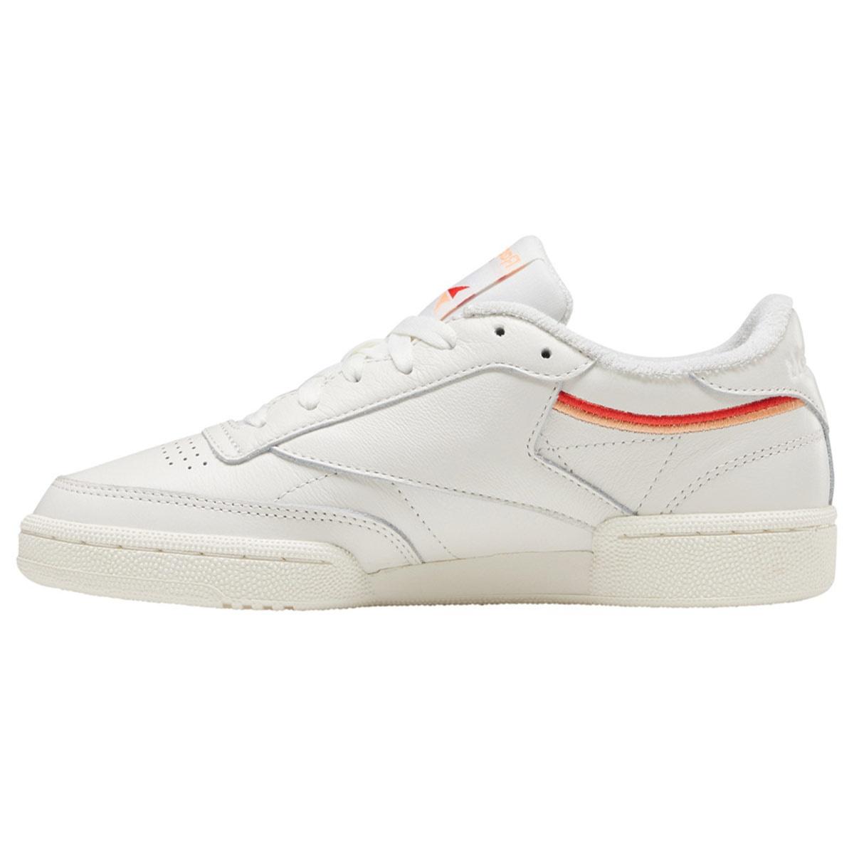 (WMNS) Reebok Club C 85 Chalk Sunbaked Orange Women s EF3489 EU 35