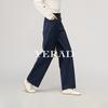 Narrow wide leg pants for women, loose and slimming banana pants, casual long pants, curved knife pants