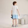 ASK JUNIOR Leichte Modal-T-Shirt und Shorts Pyjama-Set für Jungen