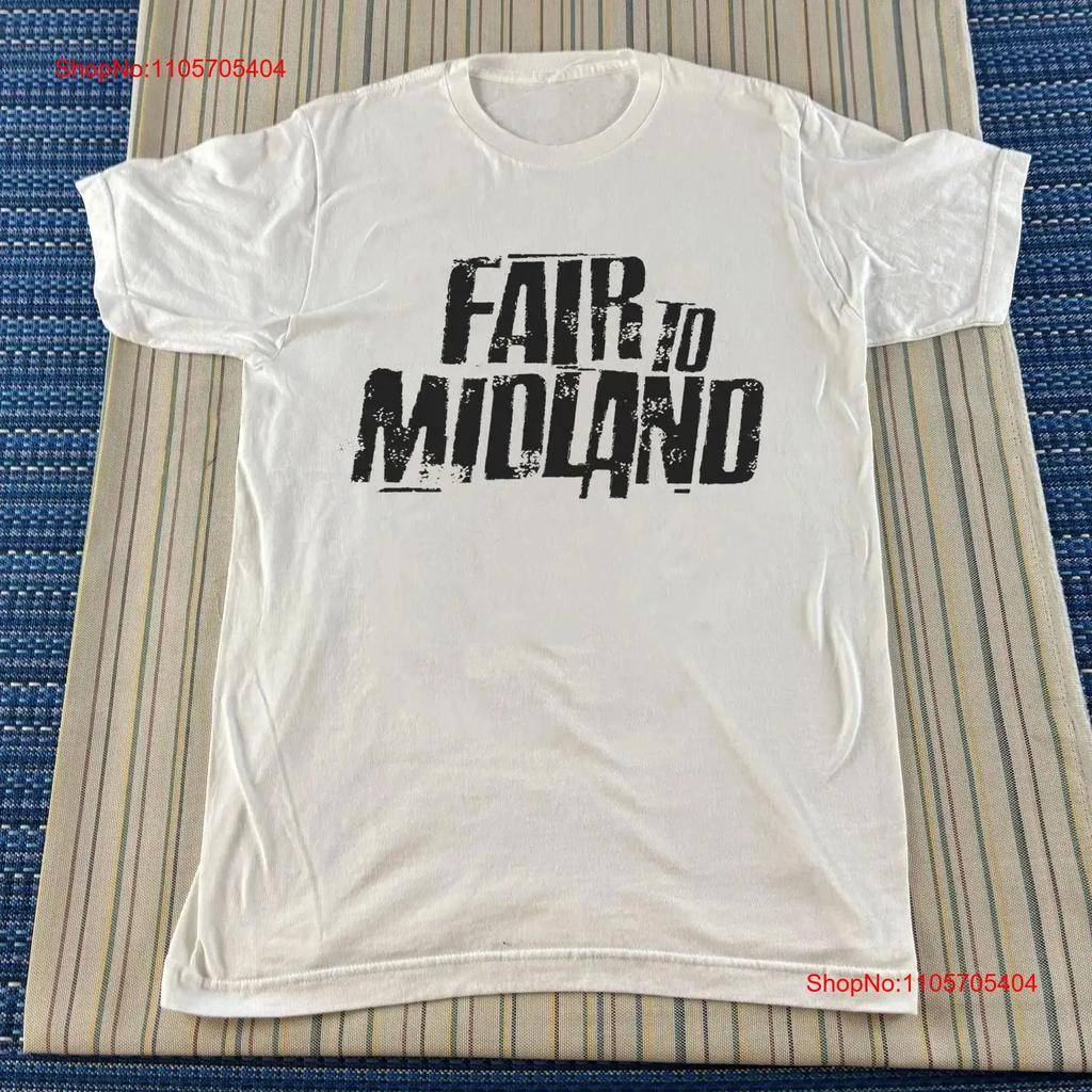 Fair To Midland Logo T-Shirt Alternative Metal Musik S 5XL Ils123 Vintage Streetwear Atmungsaktiv
