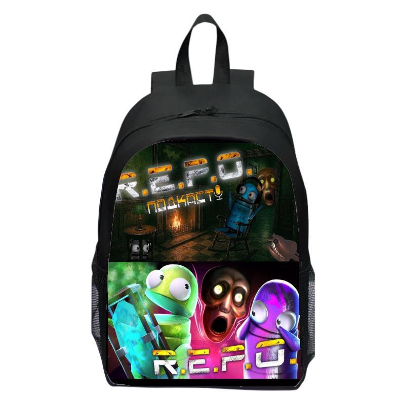 New Game Repo Recycling Action 16 Inch Children s Backpack, Elementary School Backpack, Men s and Women s Backpack, Kindergarten