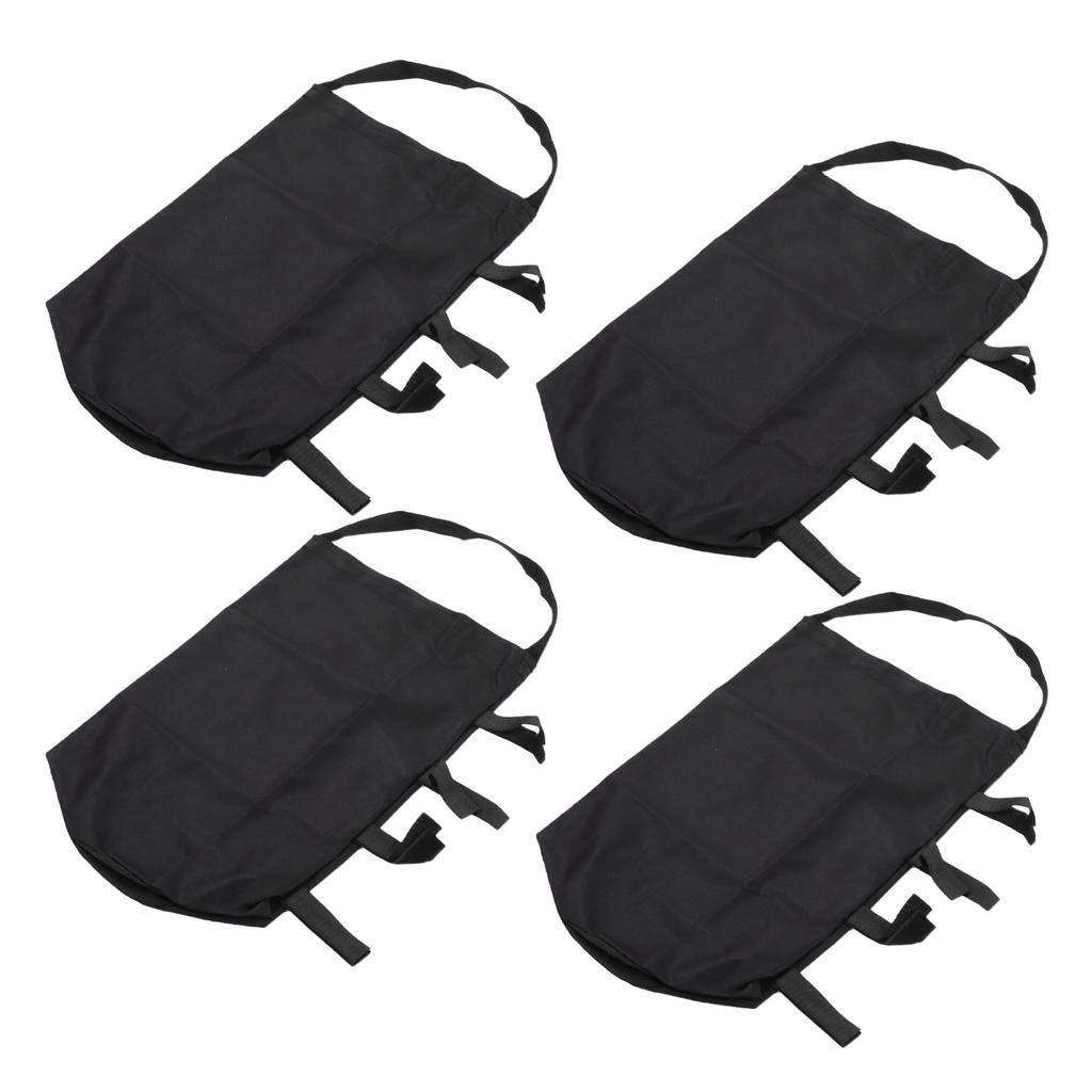 4 Pcs Canopy Weights Sand Bags Heavy Duty 600D Oxford Fabric Tent Leg Sand Bags Holds 35lbs Windproof for Outdoor