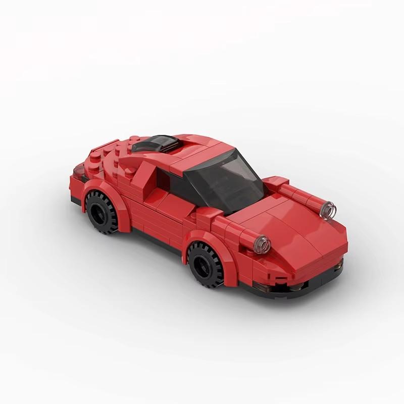 Moc Racing Car Off-Road Pickup Truck Car Diy Building Block Sports Car Assembly Model Children'S Puzzle Toys Festival Gift