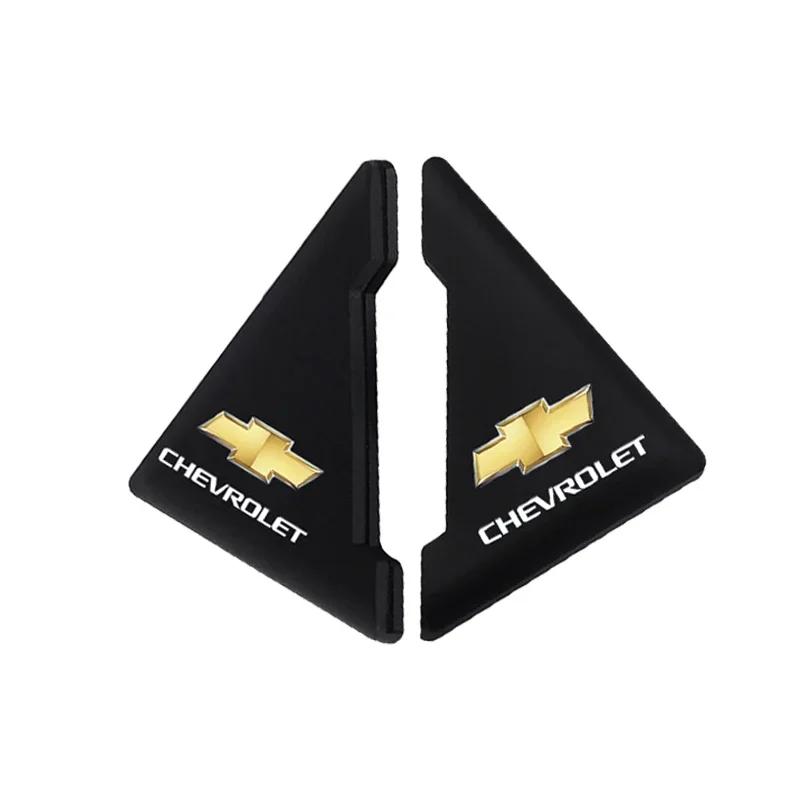 

2pcs for Chevrolet AVEO Sail TRAX CAPTIVA Cavalier CRUZE EQUINOx IMPALA MALIBU ORLANDO Car Door Corner Sticker Protection Decals