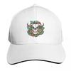 Heartbreak Skull Floral Sugar Skull Skull Head With Roses Baseball Cap Sun Hat For Children GentleUnisex Hat Designer Unisex Womens