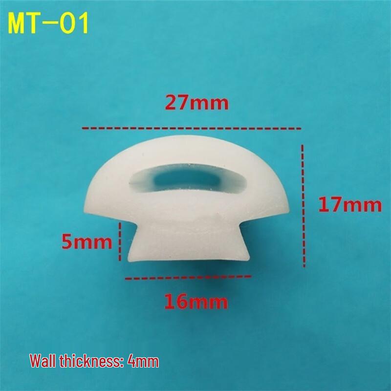 High-Temperature Silicone Mushroom Head T-Type Door Seal Strip