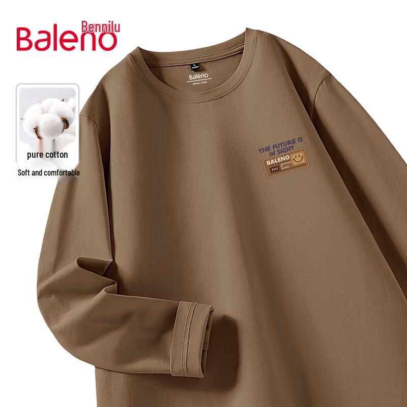 Baleno Unisex Heavyweight Fleece-Lined Long-Sleeve T-Shirt