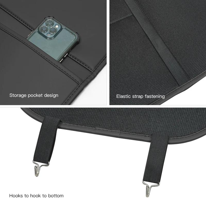 Bildekal för Alfa Romeo Bilbarnstolsrygg Anti-sparkskydd Sätesskydd Skydd Läderinredning för Alfa Romeo 4C 159 16