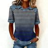 Felpa con Scollo alla Moda da Donna, Patchwork Stile Cowboy, Felpa con Cappuccio Stampata Casual, Top a Maniche Corte