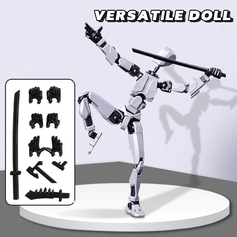 

Dummy 13 Multi-Jointed Movable Shapeshift Robot 3D Printed Mannequin Model Bracket Wing Accessories Action Figures Toys For Kids