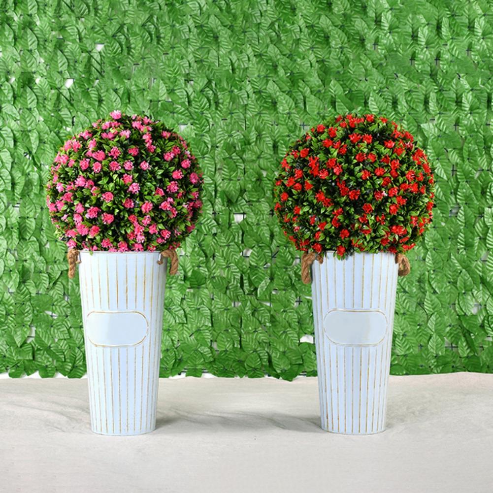 Fake Flower Bulb Artificial Grass Flower Ball Home Garden Wedding Party Decoration