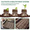 Practical 4 Cell Soil Block Maker Heavy Duty Garden Blocking Tools Soil Blocker  Grow Seedling