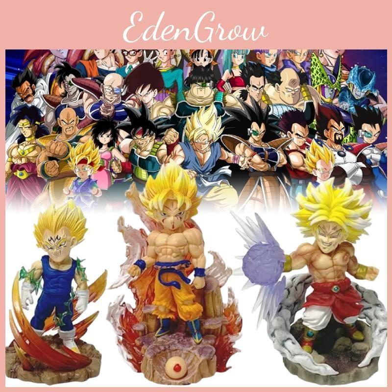 Dragon Ball Son Goku Super Saiyan One Figurine Anime Xmas Room Model Ornament