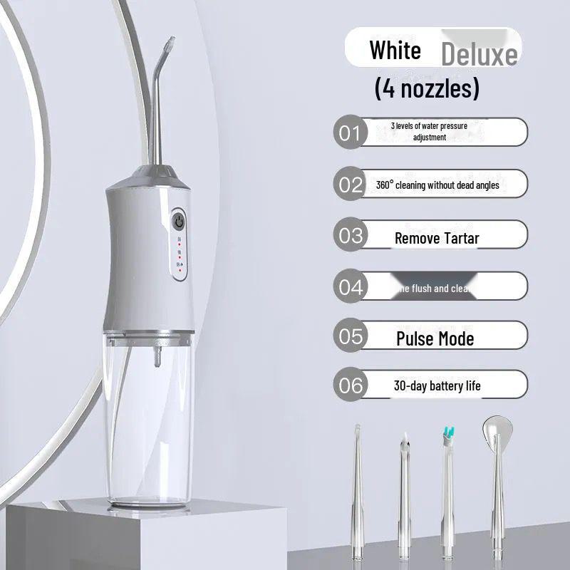 Portable Electric Telescopic Water Flosser & Tooth Cleaner