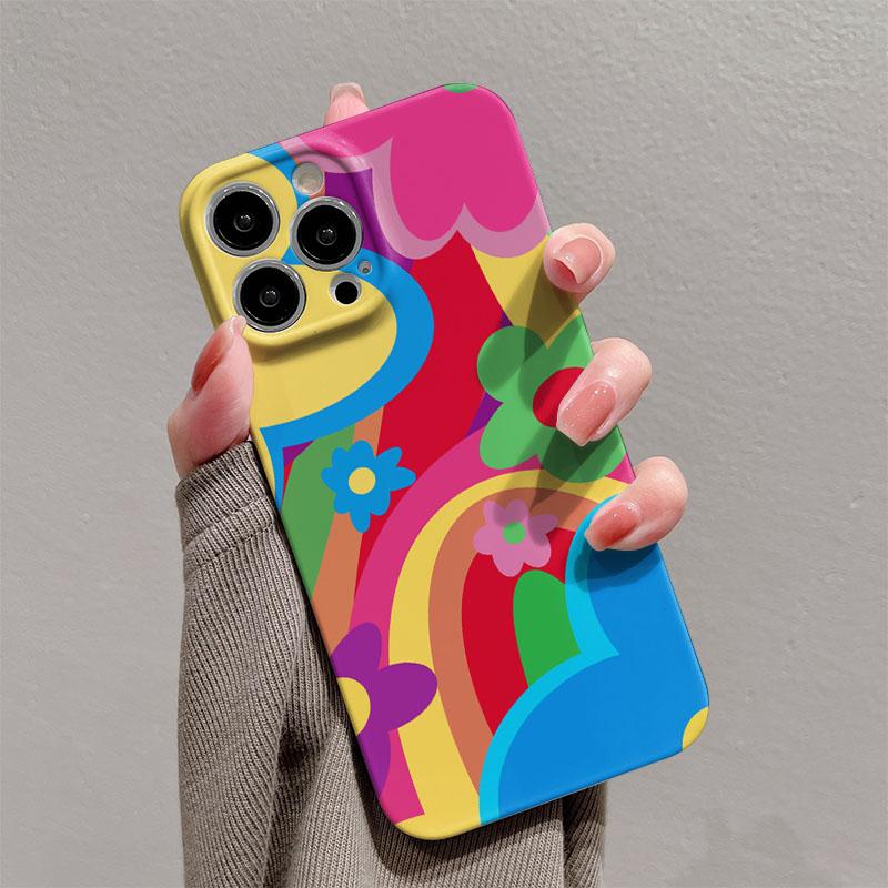 Colorful Floral Phone Case for Oppo Realme C75 C63 C65 C67 C53 C55 C35 C33 C20 C21Y C30S 9 9i 8 8i Pro Plus 4G 5G Hard PC Cover