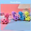 Charming Giraffe Plush Keychain Cute Mini Stuffed Toy For Key Rings And Bags