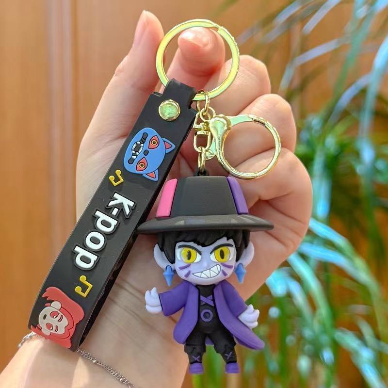 Kpop vânători de demoni breloc drăguț rucsac păpușă geantă pandantiv cuplu pandantiv breloc cadou
