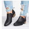 2025 New Autumn and Winter Ankle Boots Women's Large Short Boots