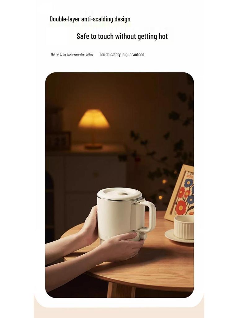 Çift Gerilim Wibily Paslanmaz Çelik Katlanabilir Elektrikli Su Isıtıcı Saplı - Mükemmel Kış Hediyesi