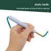 Adjustable Punch Needle with Colored Plastic Handle for Wool Embroidery and Handmade Crafts