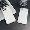 For Apple Phone Shockproof Clear Case For iPhone 17 16 15 14 13 12 11 Pro Max Mini 6 7 8 Plus SE 17 Air Transparent TPU Cover