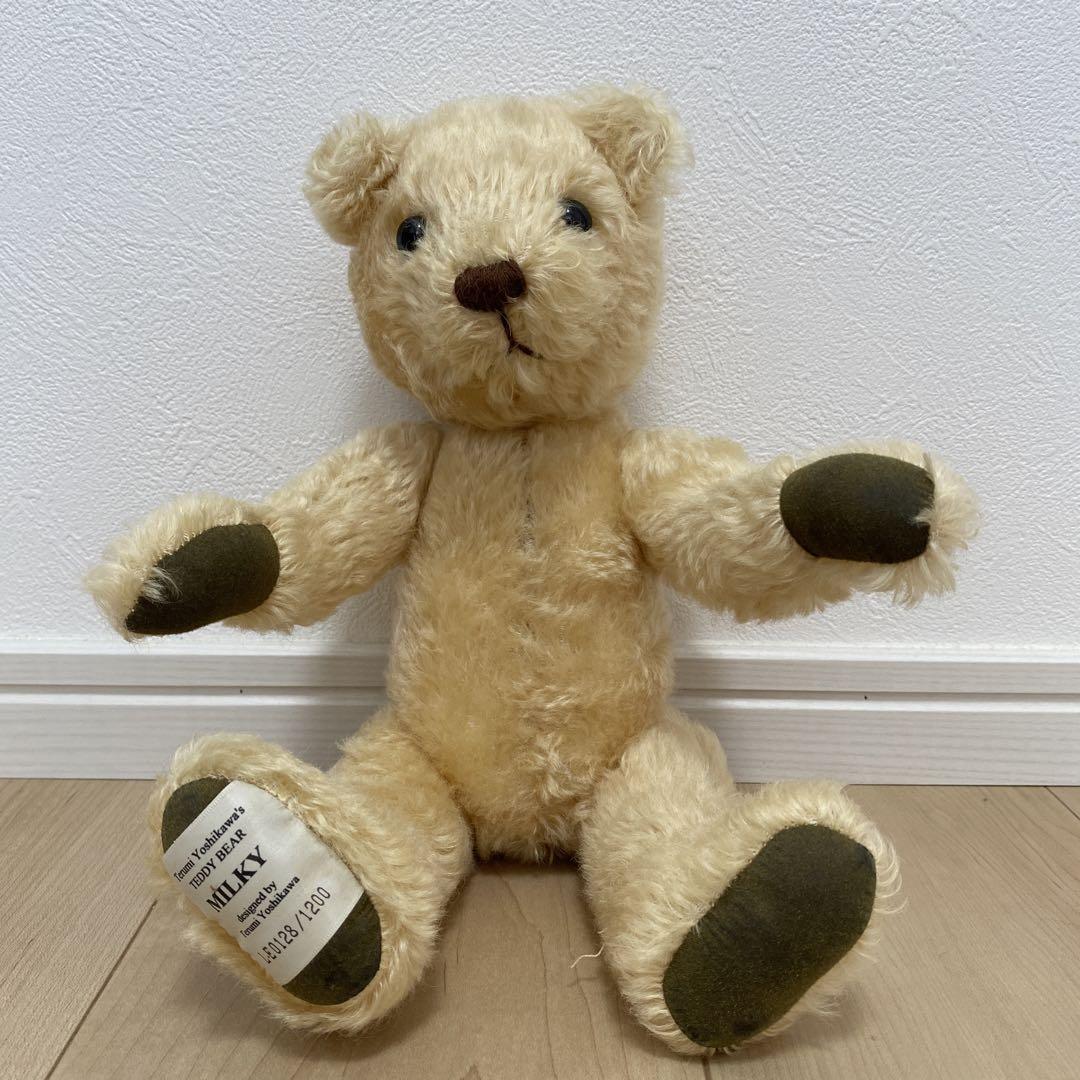 

[USED] Teddy Bear MILKY by Terumi Yoshikawa with serial number