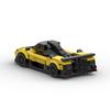 Building Block Compatible Pagani Creative Assembly Sports Car Racing Gift Model Small Particles Educational Toy
