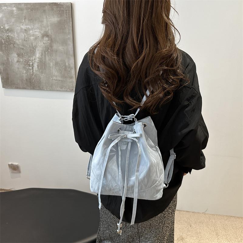 Stylish Water Bucket Bag With Elegant Bow Detail Ideal For Summer Casual Outings