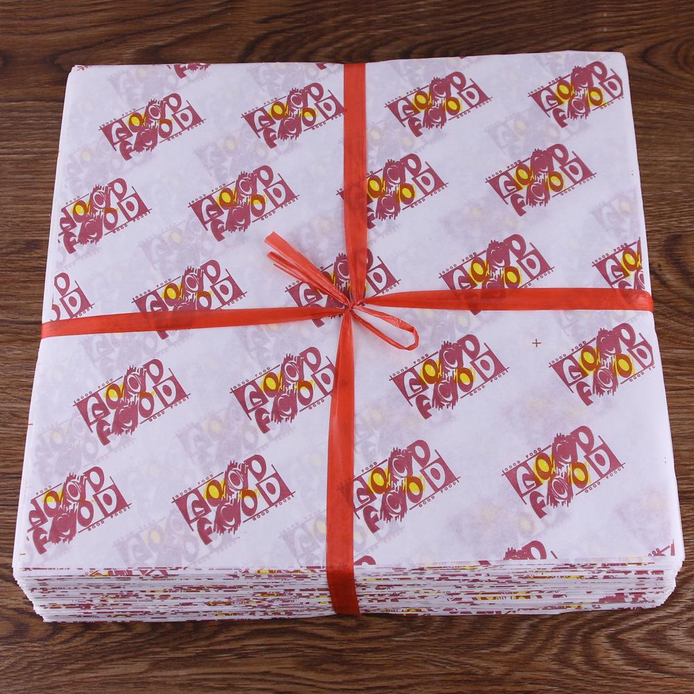 Oil-Proof Hamburger & Baking Wrapping Paper - 900 Disposable Sheets, Free Shipping