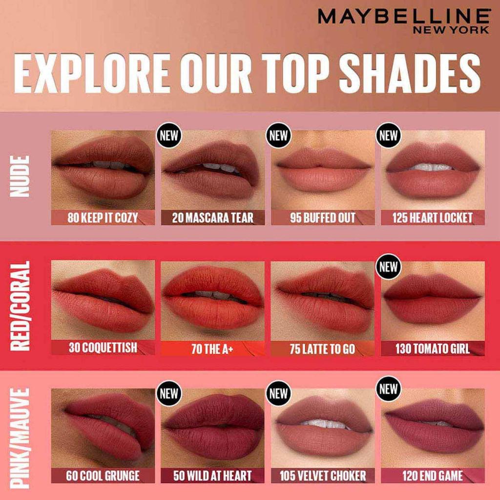Maybelline New York Superstay Teddy Tint Lip and Cheek Color 5ml Pinky Promise Long-Lasting Matte