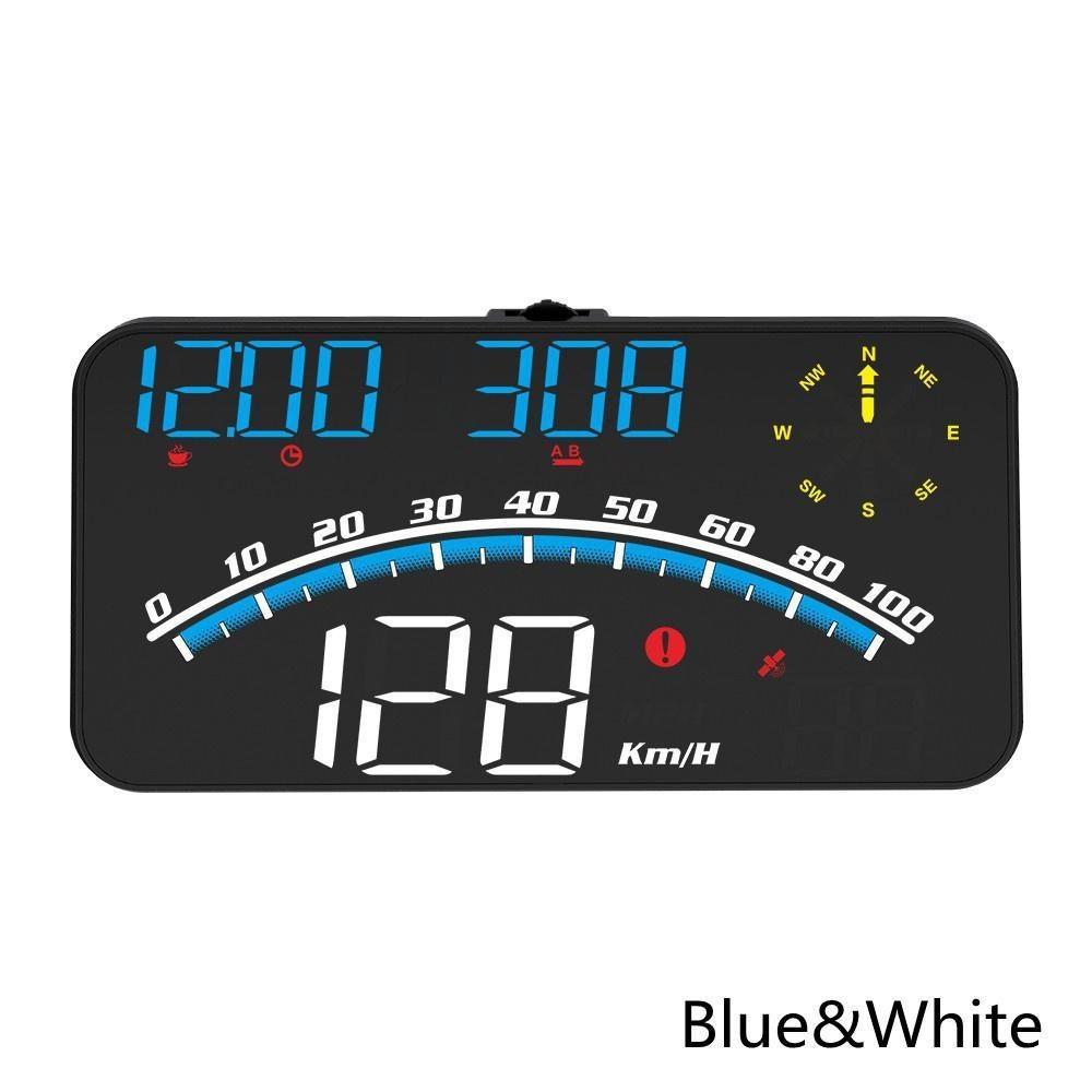 New Digital Speedometer Universal GPS Car HUD Head Up Display MPH Overspeed Alarm