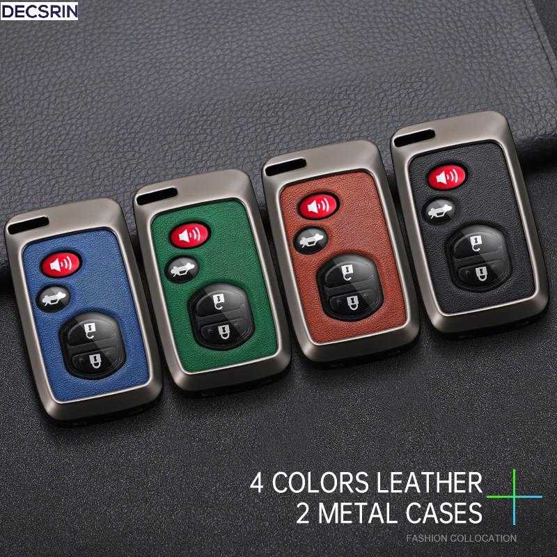 2/3/4 Tasten Autoschlüsselhülle Abdeckung Halter Schale Schlüsselanhänger Für Toyota Prius 30 Alpha Aqua Land Cruiser Auris für Lexus LC 200 Zubehör