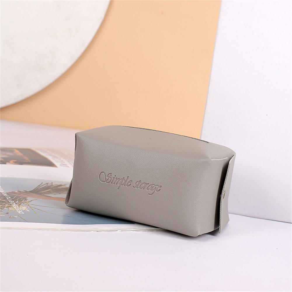 Nordic PVC Leather Tissue Box Portable, Desktop Toilet Paper Holder Napkin Storage Box WC Paper Container Home Decoration