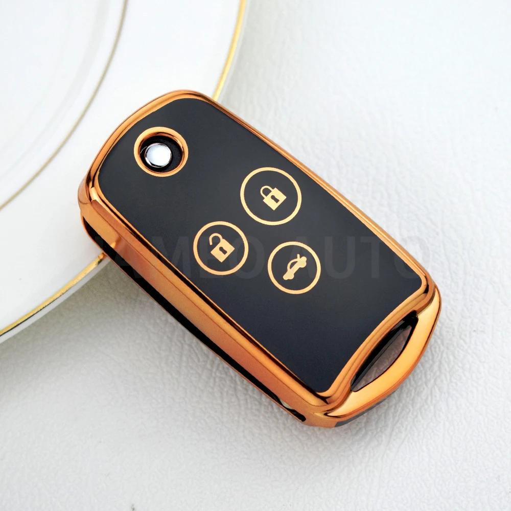 2 3 Buttons Car Key Case Flip Remote Control Fobs Protector Cover Skin For Honda Acura Accord Cr-V Civic Jazz Cr-Z 2011 2012