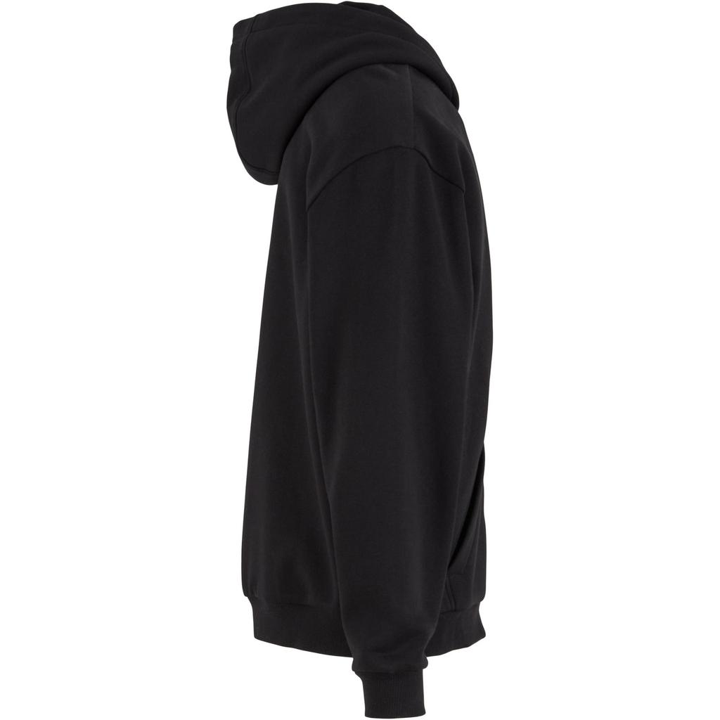 Build Your Brand Mens Loose Full Zip Hoodie