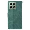 For Honor X6b 4G Case Geometry Pattern Leather Wallet Phone Cover