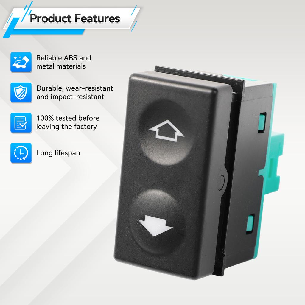 61318365300 Comutator Electric de Ridicare Geam Auto Trapa Buton Unic Potrivit Pentru BMW E36 318i 318is 325i 328i M3 Z3 Accesorii