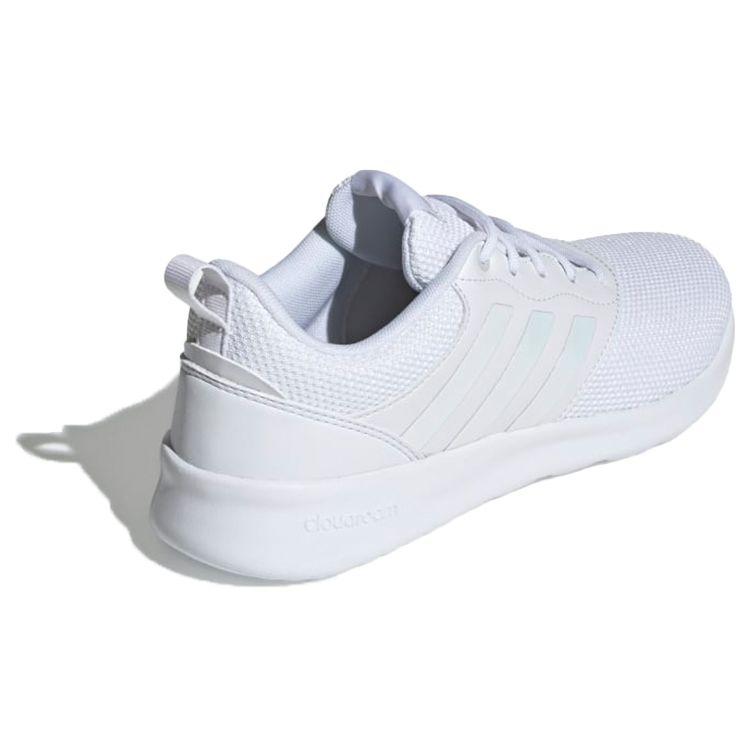 Adidas QT Racer 2.0 White Iridescent Women Sneakers Cloud-White Grey-Two H05793