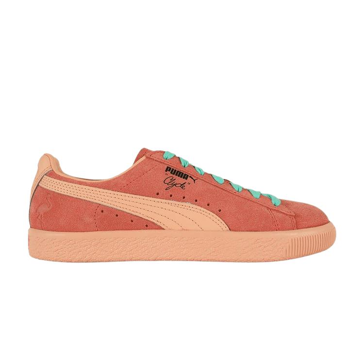 Puma Clyde Jr South Beach Kids Sneakers Pink Shell-Pink 367708-02